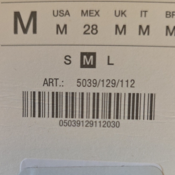 Zara White Bustier Crop Top with Blue Floral Print - Picture 5 of 5